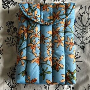 Baggu Orchid Laptop Sleeve